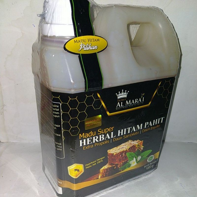 

MADU HITAM PLUS PROPOLIS 1 KG AL MARAI