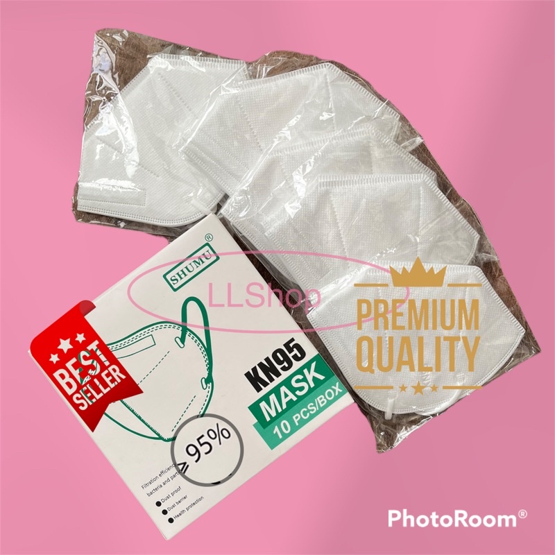 Masker Shumu KN95 Mask 10 pcs/Box Daily Protective Mask