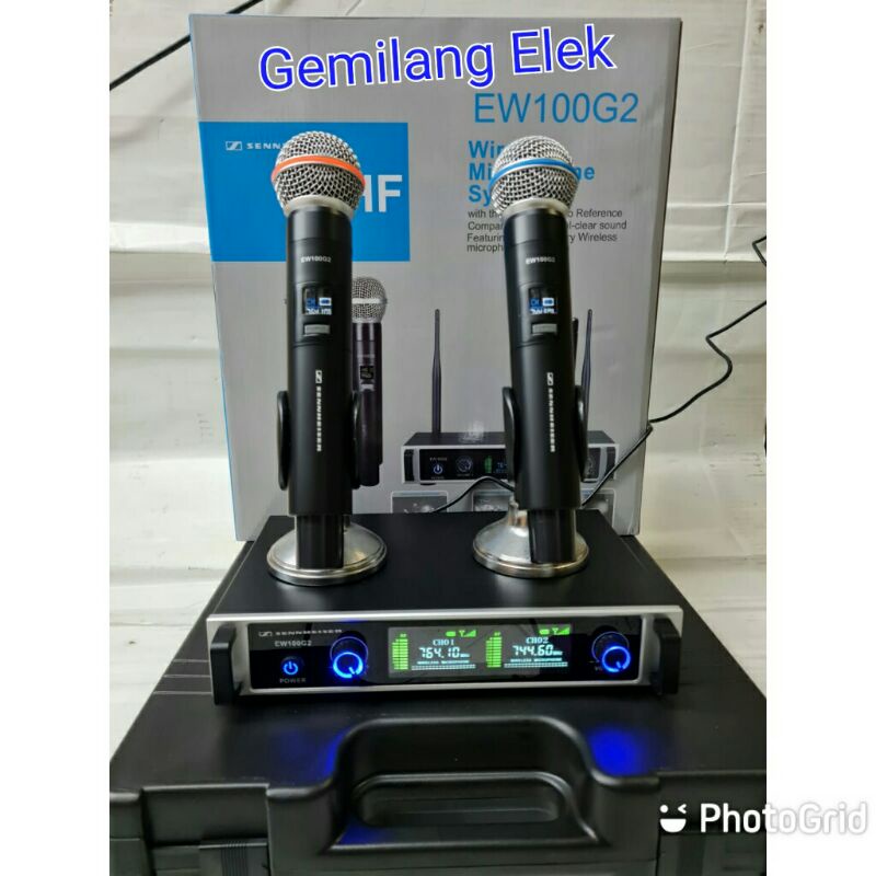 Mic Wireless SENNHEISER EW100G2 ( free koper )