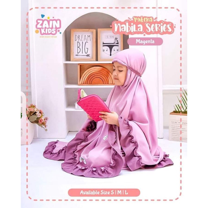 MUKENA NABILA  BY ZAIN KIDS
