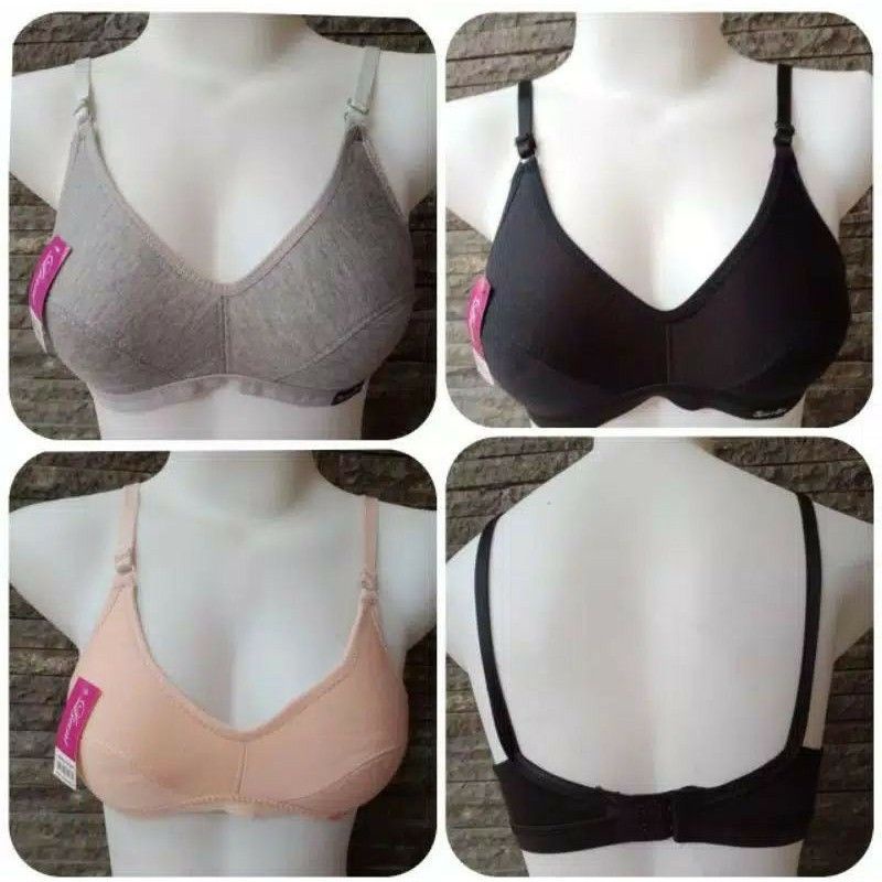 SPORT BRA REMAJA KAIT DUA || BH WANITA NON BUSA || BRA KEKINIAN