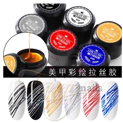 SPIDER GEL LINE painting gel polish / kutek gel jaring nailart