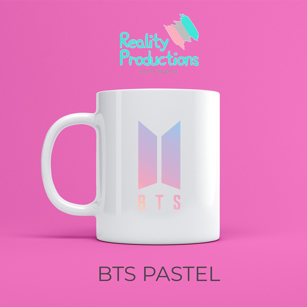 Merchandise Mug Gelas Cangkir BTS