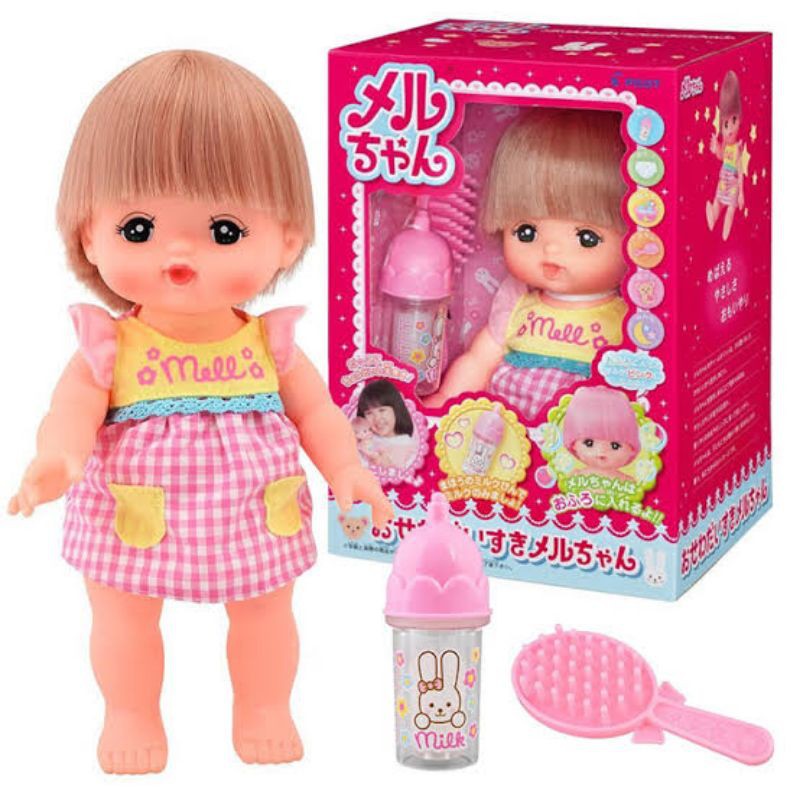 Mell Chan Standart boneka Melchan doll rambut berubah warna hair colour changing