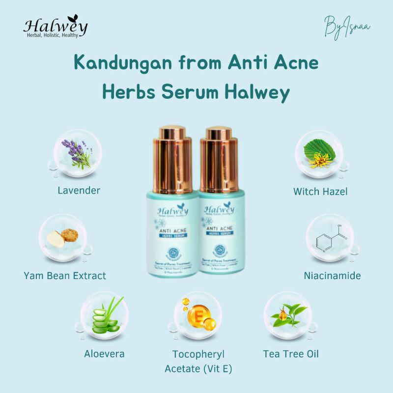 Serum wajah by halwey