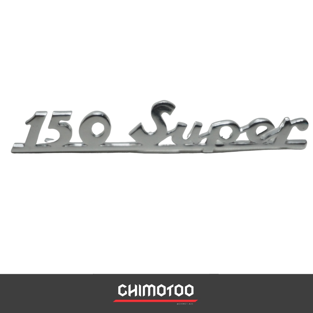 Emblem Badge Vespa Super 150 Original