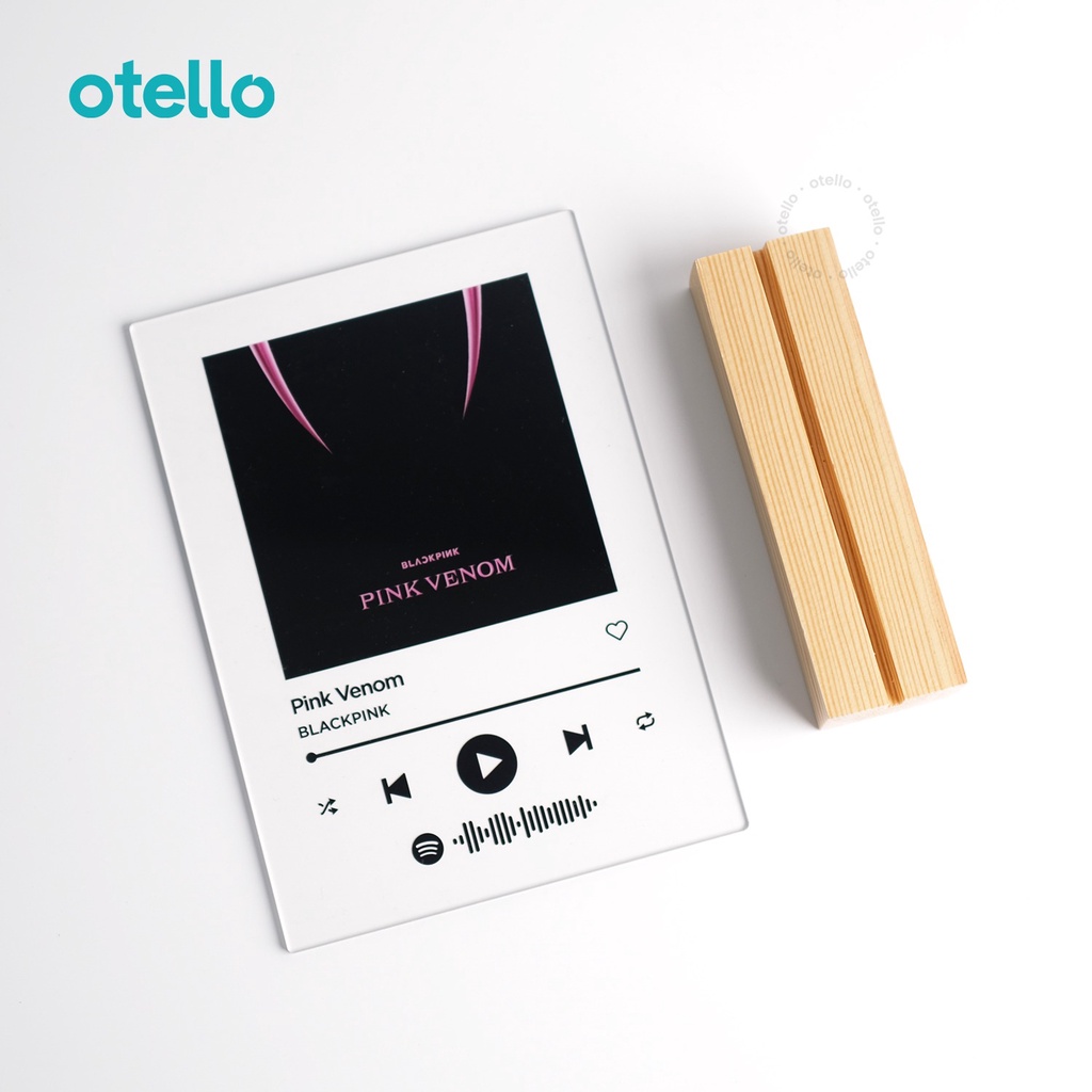 Otello Custom Akrilik Print Lagu Song Music Musik Artis Foto Hadiah Pacar Aesthetic Acrylic