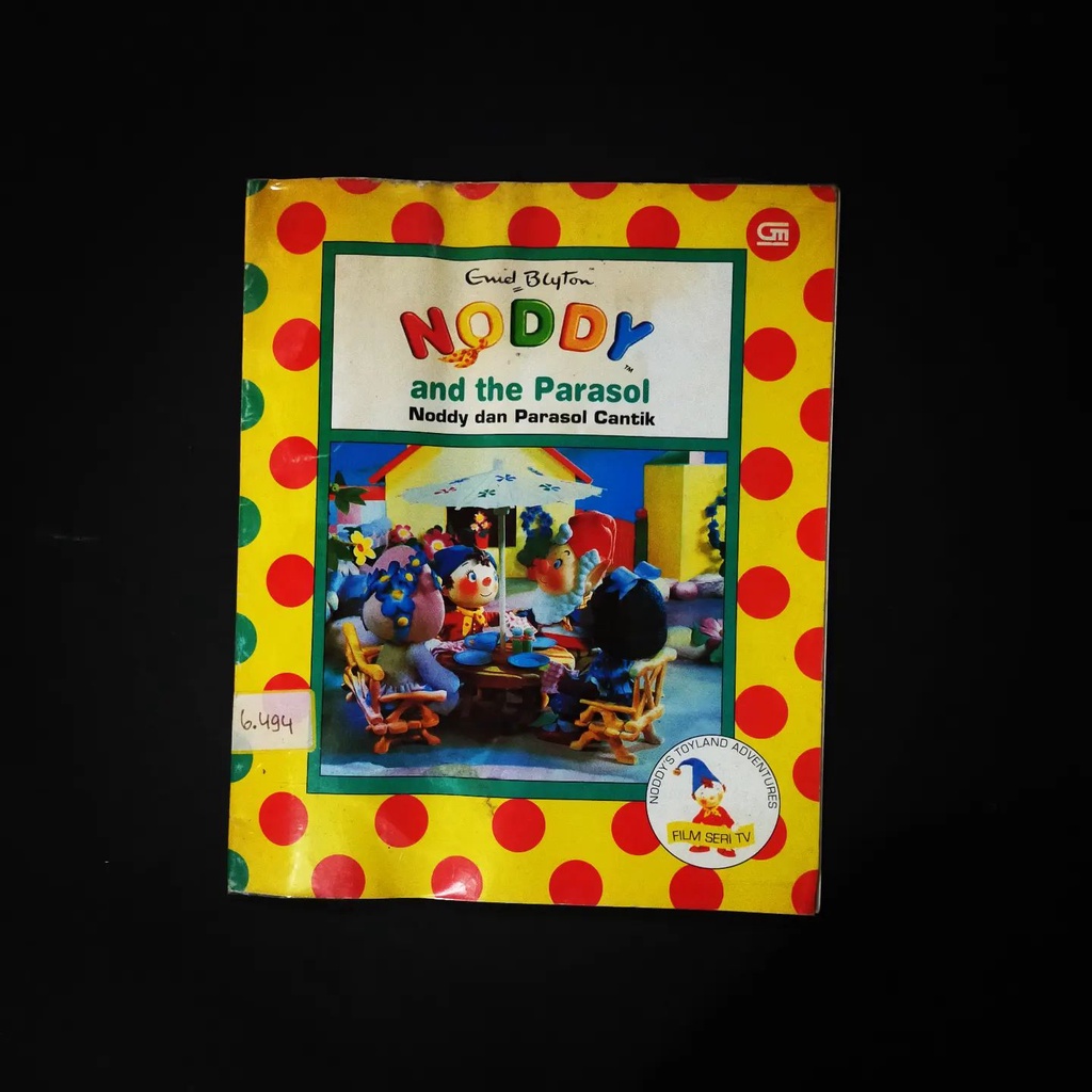 Buku Anak Langka Enid Blyton Serial Film TV Noddy dan Parasol Cantik