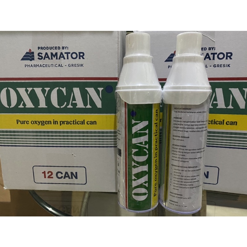 Oxycan Oksigen Portable Oxygen Kaleng 500cc