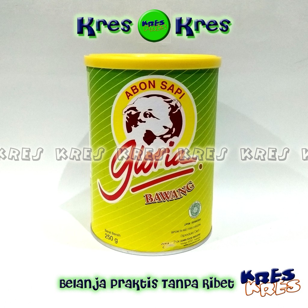

KRES - Gloria Abon Sapi Bawang 250gr
