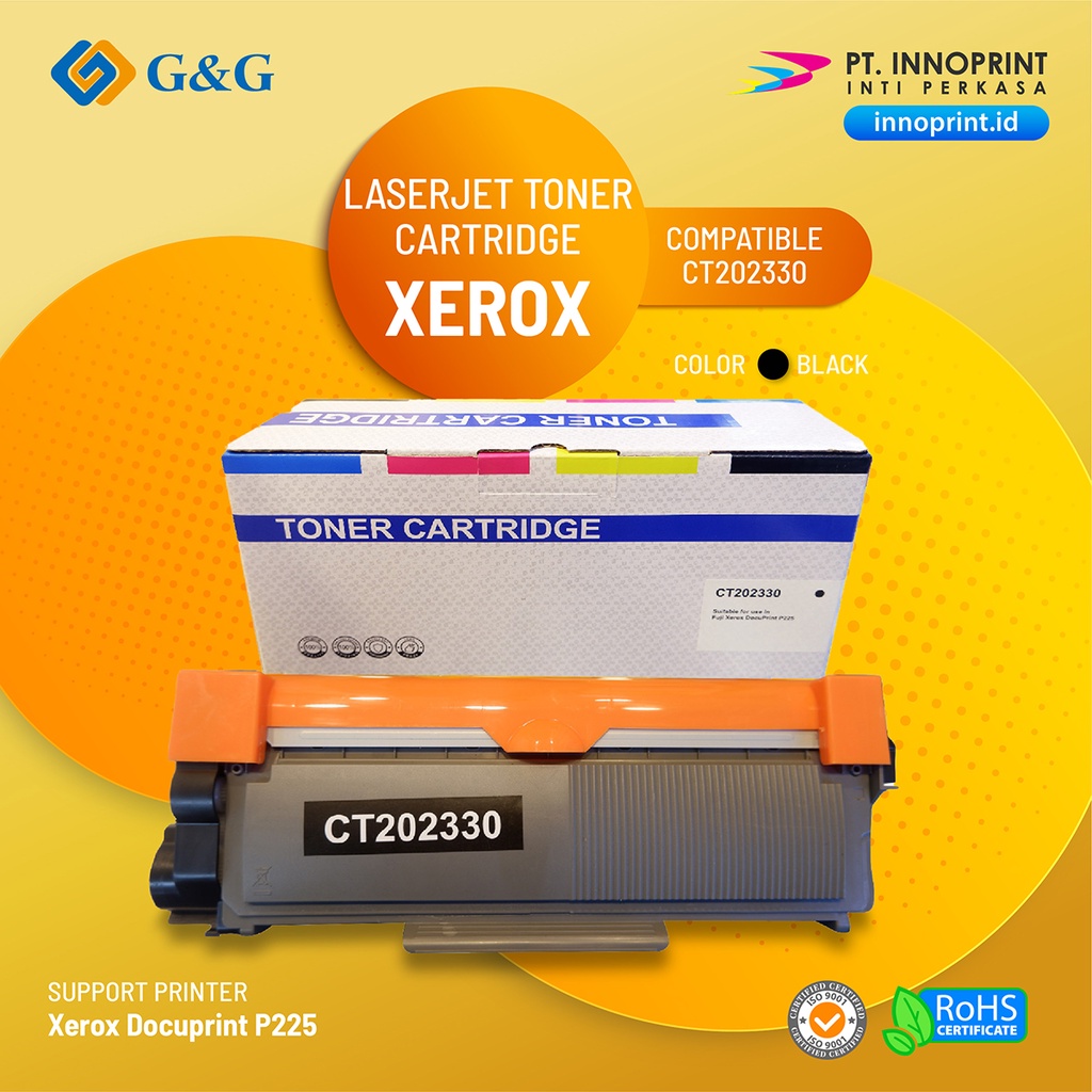 Compatible Printer Fuji Xerox Docuprint P225 (Tinta Toner CT202330)