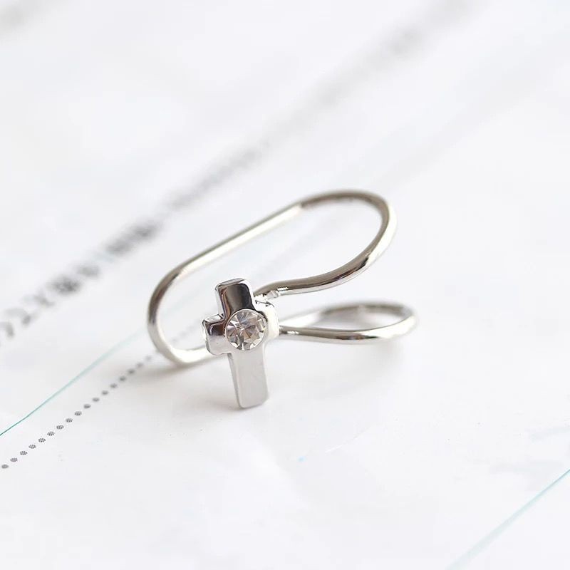 Dana earclip korean version anting jepit satuan [C2-2]-4