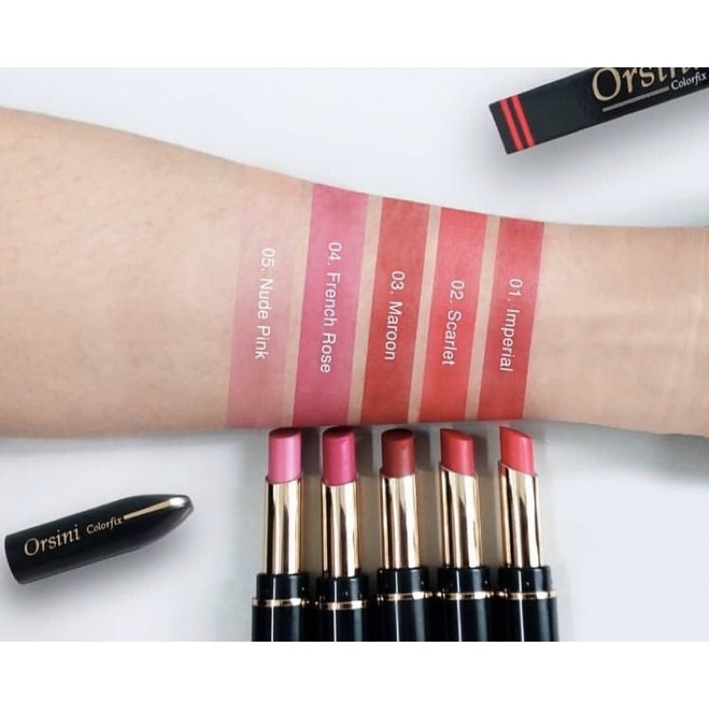 lipstik murah matte orsini ,colorfix