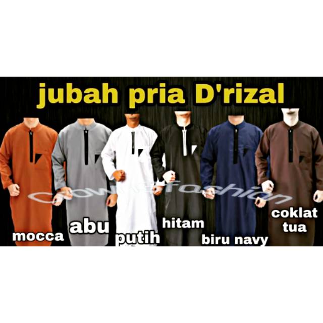 Jubah Pria Terbaru / Gamis Ikhwan Modern