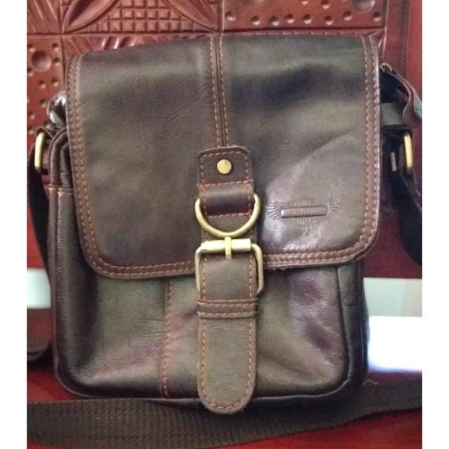 Preloved tas kulit pria original