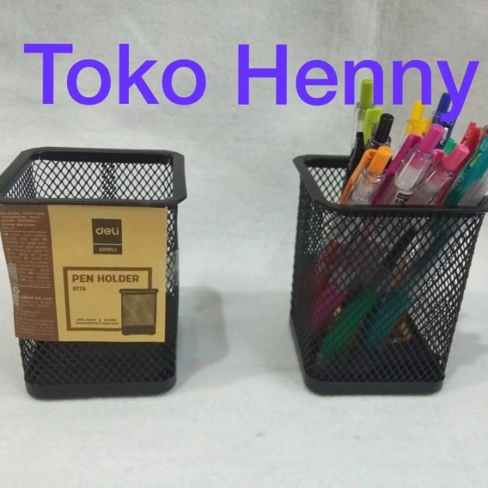 

Limited Tempat Pensil Meja Kotak Jaring... Merk Deli Kode 9174 Hot Sale