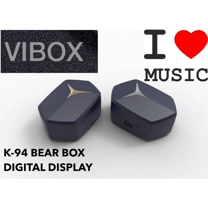 BLUETOOTH VIBOX K94 BEAR BOX BUDS BT DIGITAL DISPLAY SUPER BASS