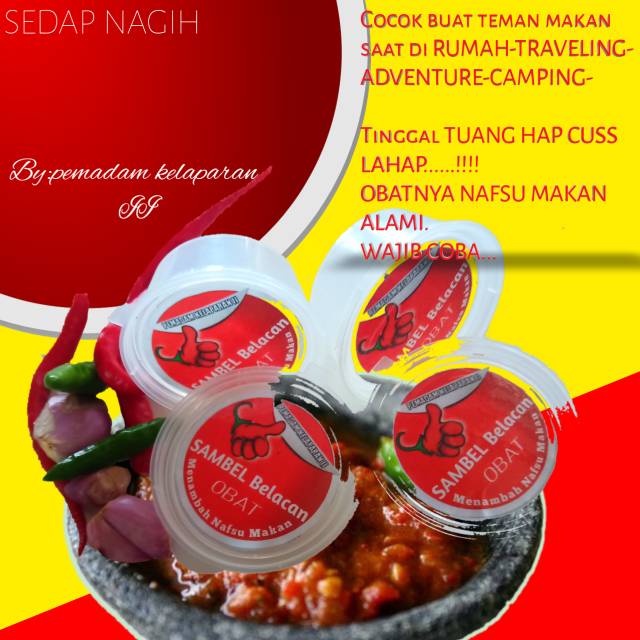 

Sambal terasi/belacan.(obat nafsu makan alami)