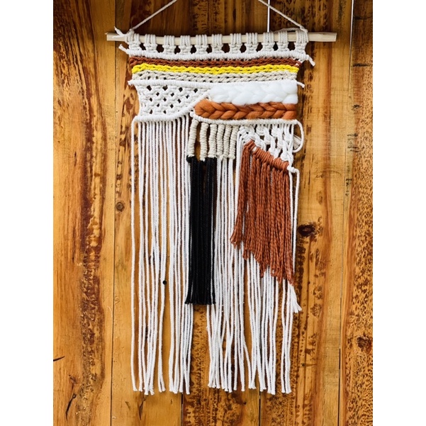 READY STOK) macrame hiasan dinding nanda / macrame wall hanging (HD 022)