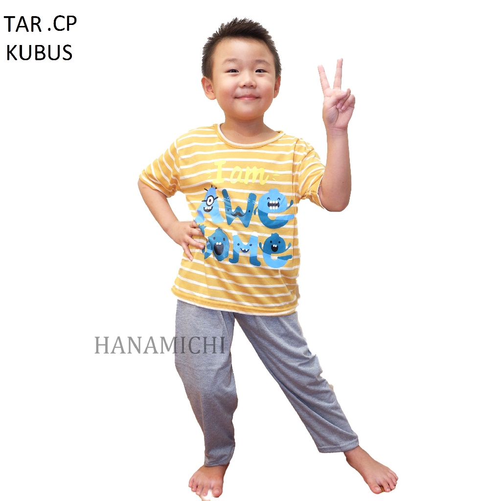 Hanamichi TAR.CP Baju Tidur Anak  Lengan Pendek