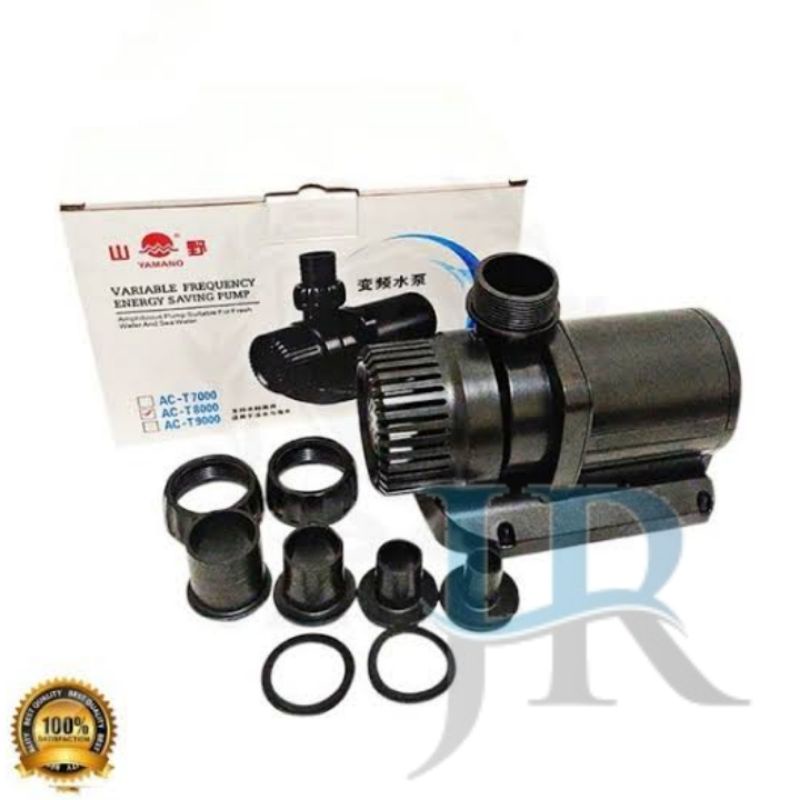 Pompa air kolam hidroponik aquarium low watt Yamano act 8000 AC T8000