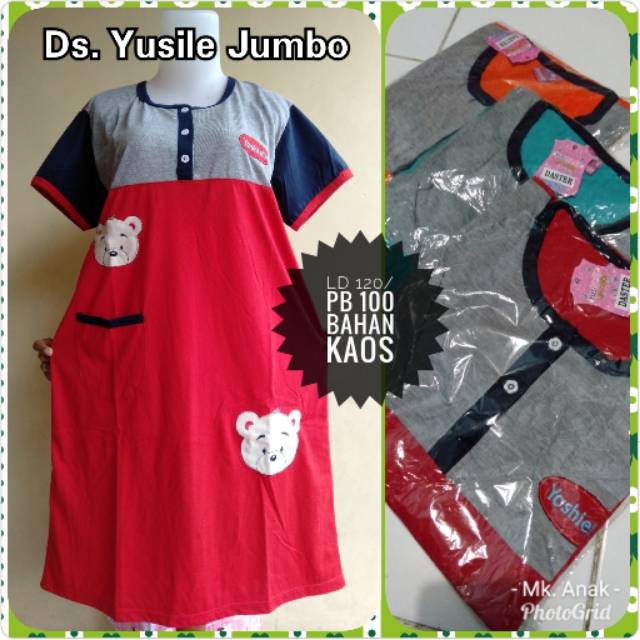 Daster yusile jumbo muat Bb 80-90an