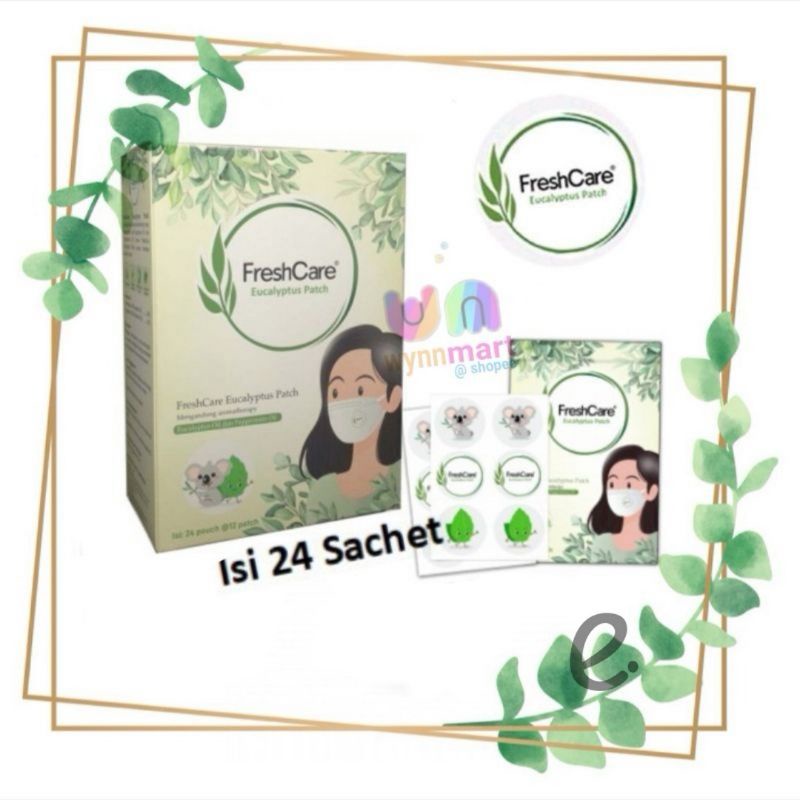 Freshcare Eucalyptus Patch @24 Sachet/Box