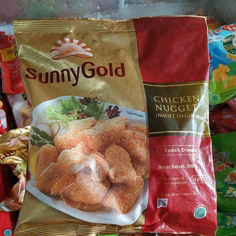 

Sunnygold chicken nugget 500g