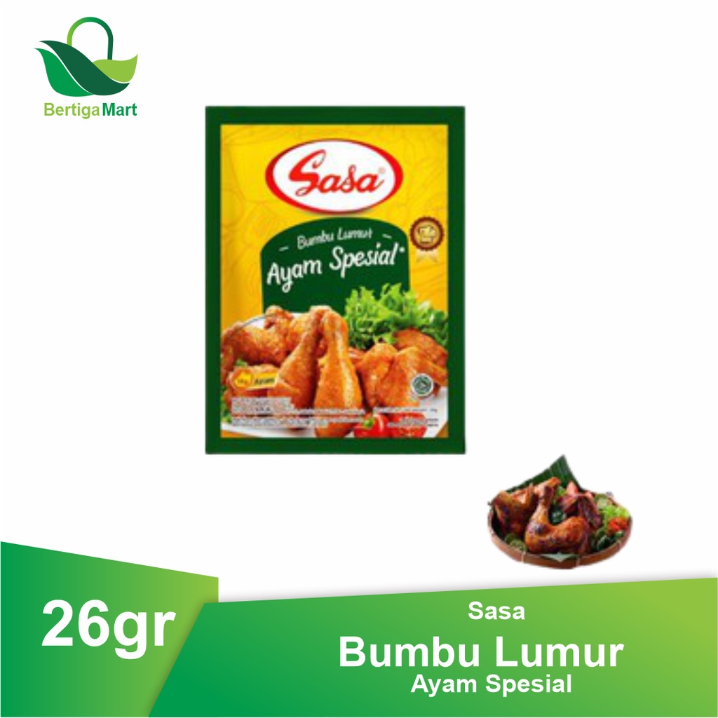 

Sasa Bumbu Lumur Ayam Spesial 26 gr