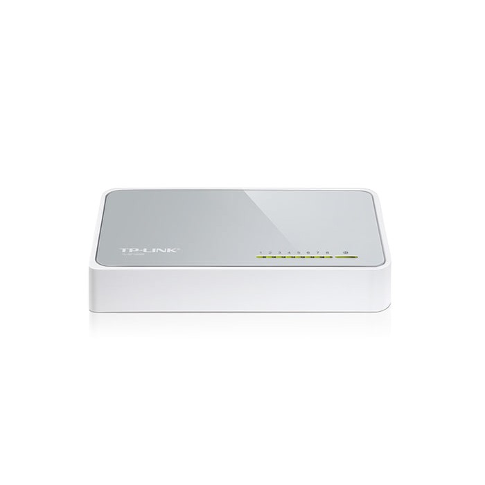 TP-LINK TL-SF1008D : TPLink 8 Port 10/100Mbps Desktop Switch Hub
