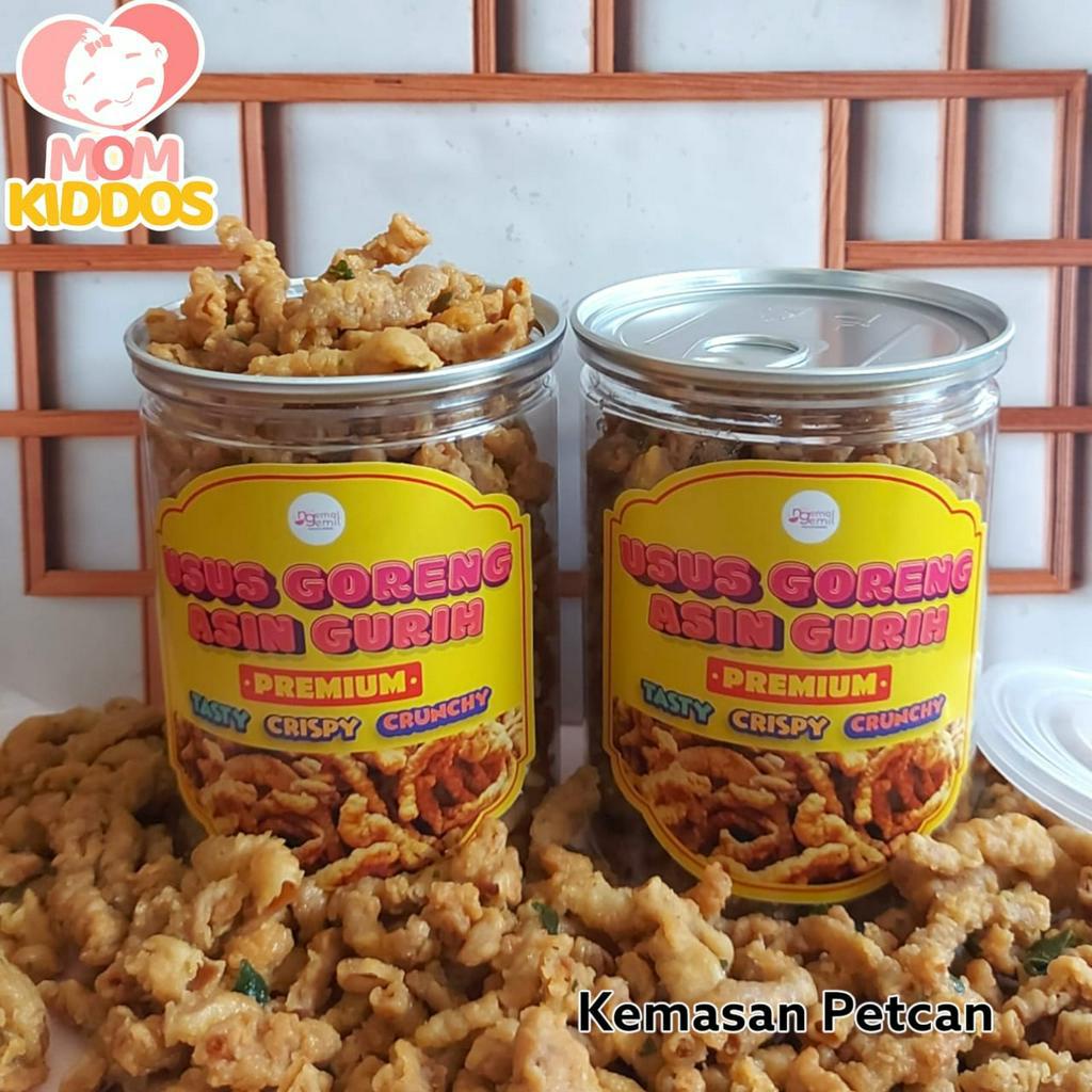 

Usus Goreng Asin Gurih Premium (Kemasan PET CAN)