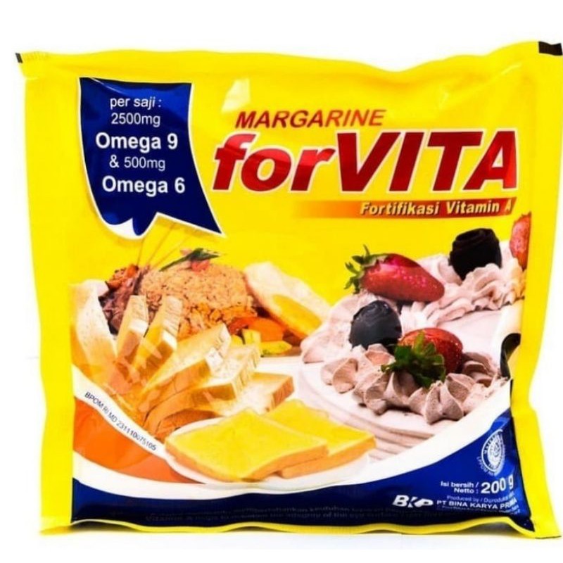 

Mentega Margarin Forvita 200gr