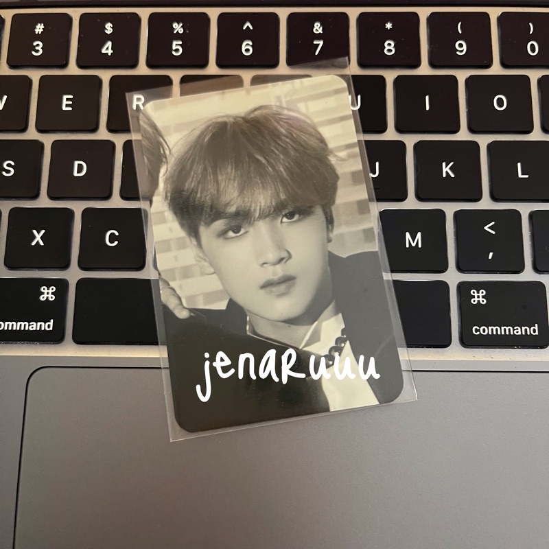 haechan pc photocard we boom stamp merch