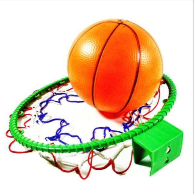 Mainan anak bola basket ring TANPA TIANG