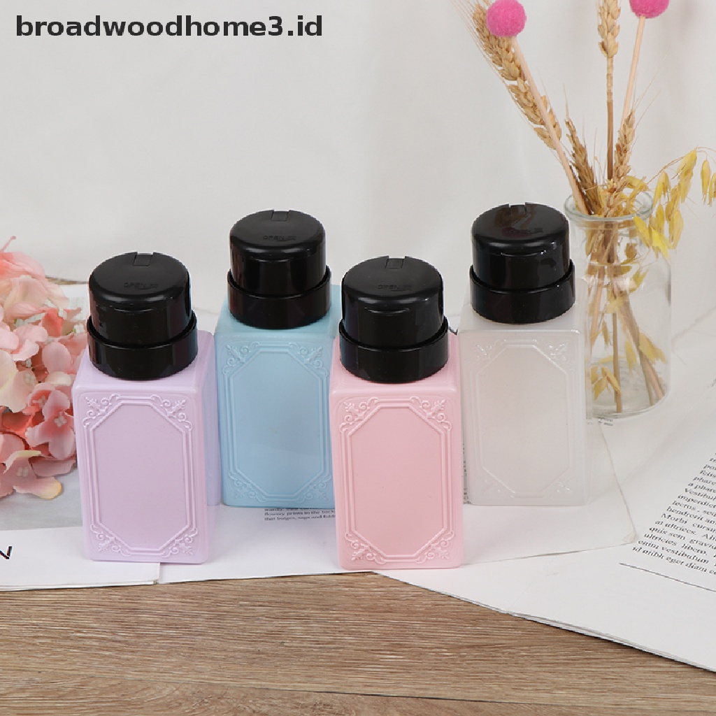 Botol Dispenser Pompa Kosong 210ml Untuk Pembersih Kutek Gel  (H) Buku Literatur Bahasa Cina