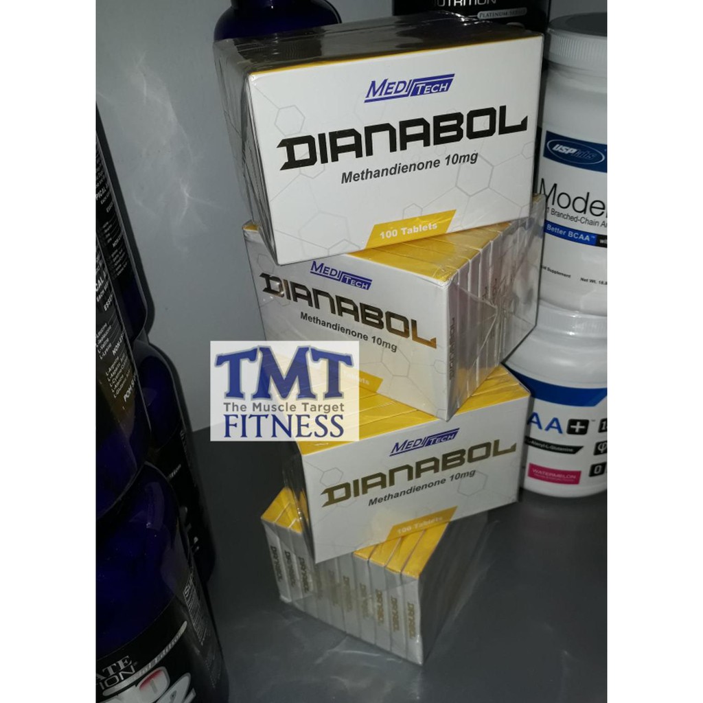 Hot Sale Meditech Dianabol Meditech 100 Tablets X 10 Mg Methandienone Dbolic Dbol