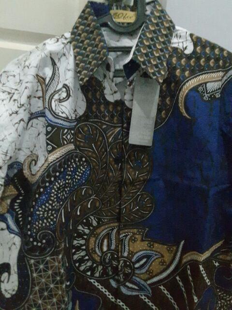 Pandawa Kemeja Batik Pria M.l.xl.xxl Lengan Pendek
