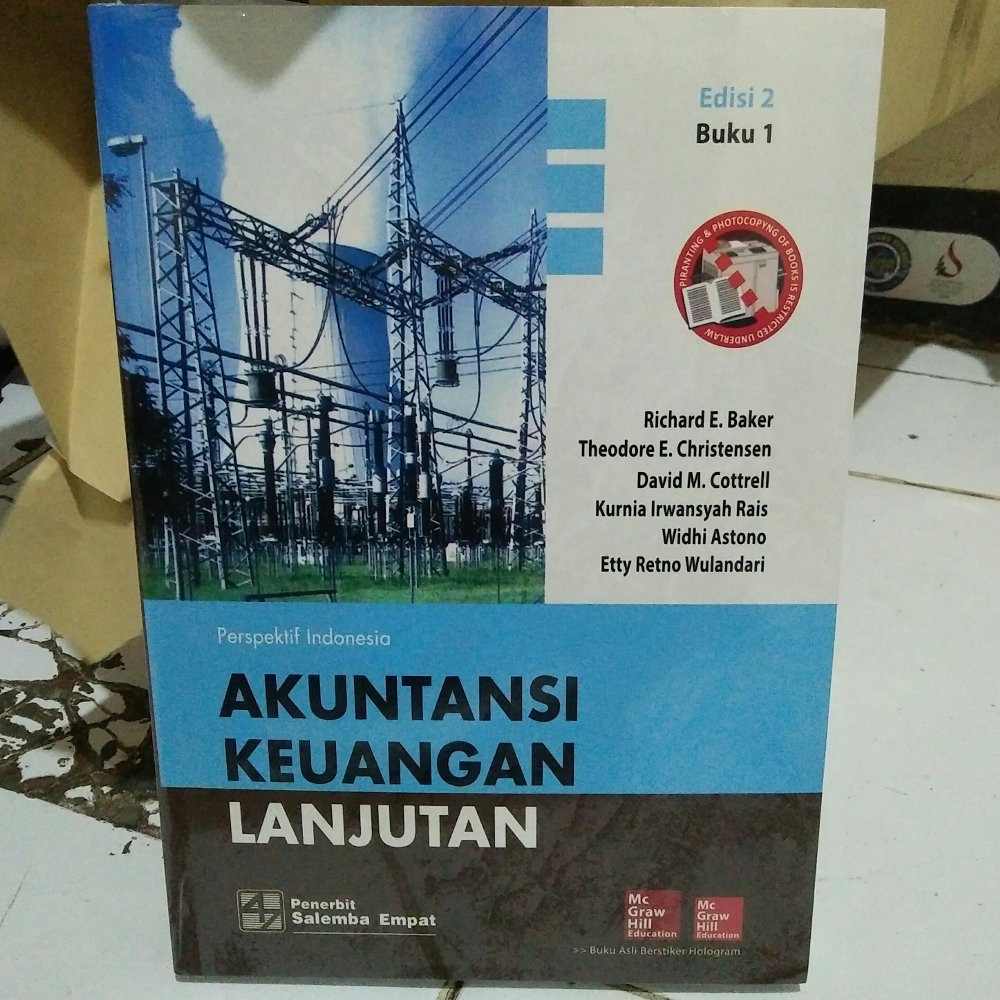 Dijual Akuntansi Keuangan Lanjutan Baker Murah