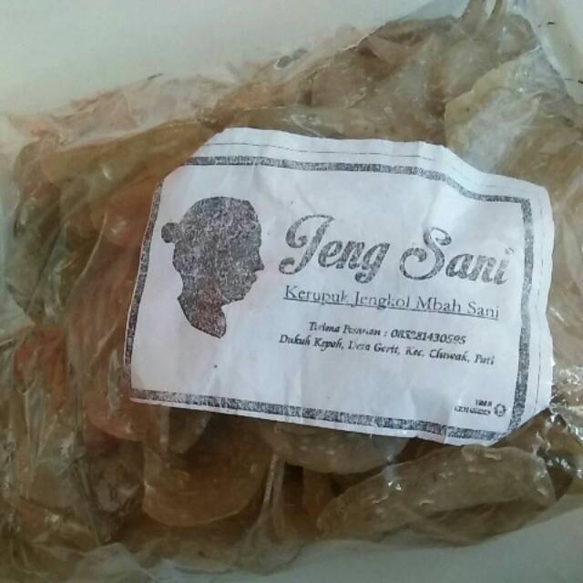 

Kerupuk jengkol jeng sani