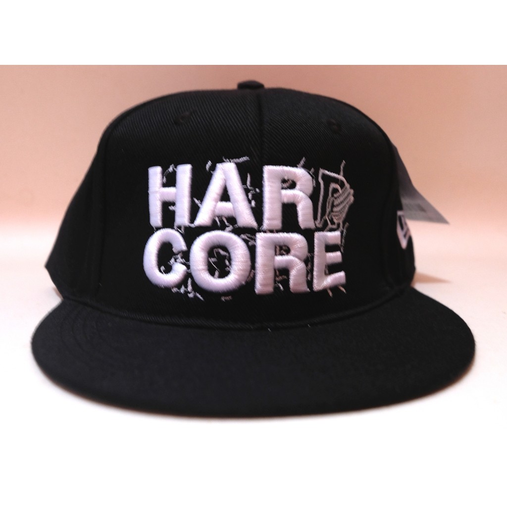 TOPI SNAPBACK DISTRO HARDCORE BLACK