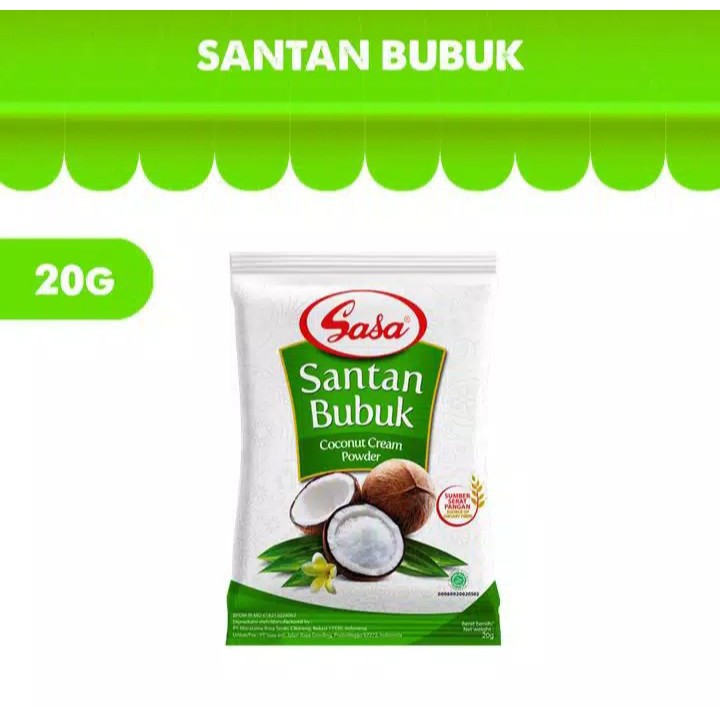 

Sasa Santan Bubuk 20 gr