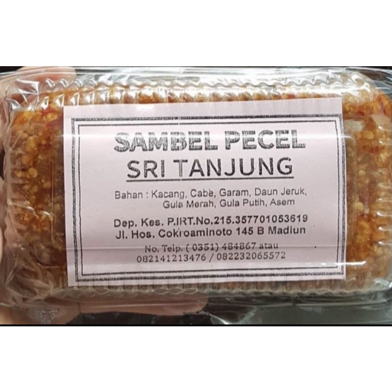 

Sambel Pecel “Sri Tanjung” Madiun (250 gram)