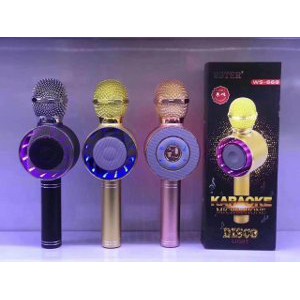 MIC SMULE WS 668 SPEAKER KARAOKE BLUETOOTH