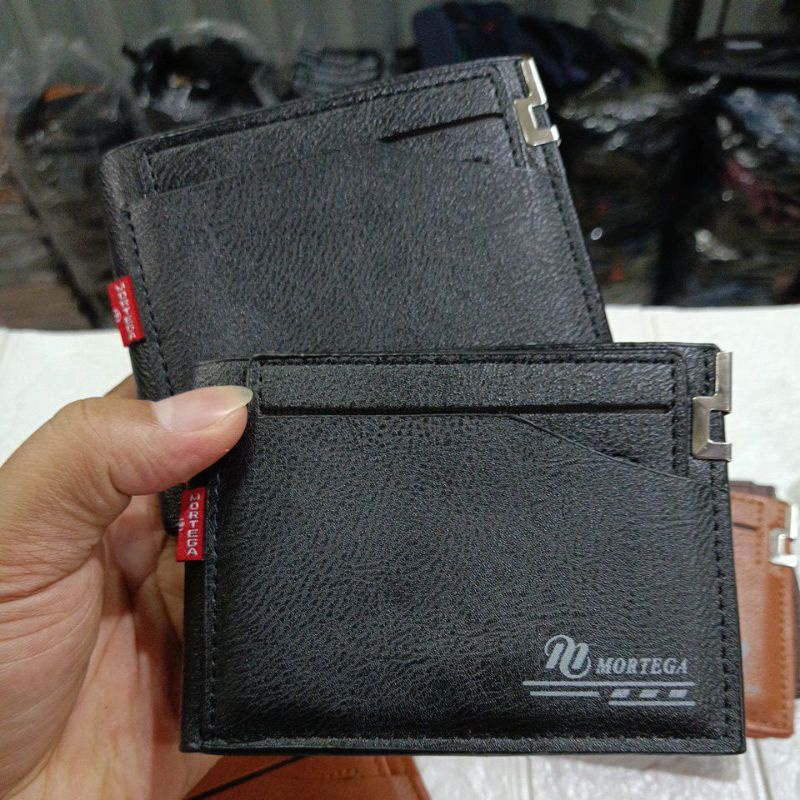 Dompet Pria Mortega M-8602 Standart || Dompet Pria 3 Ruang Import