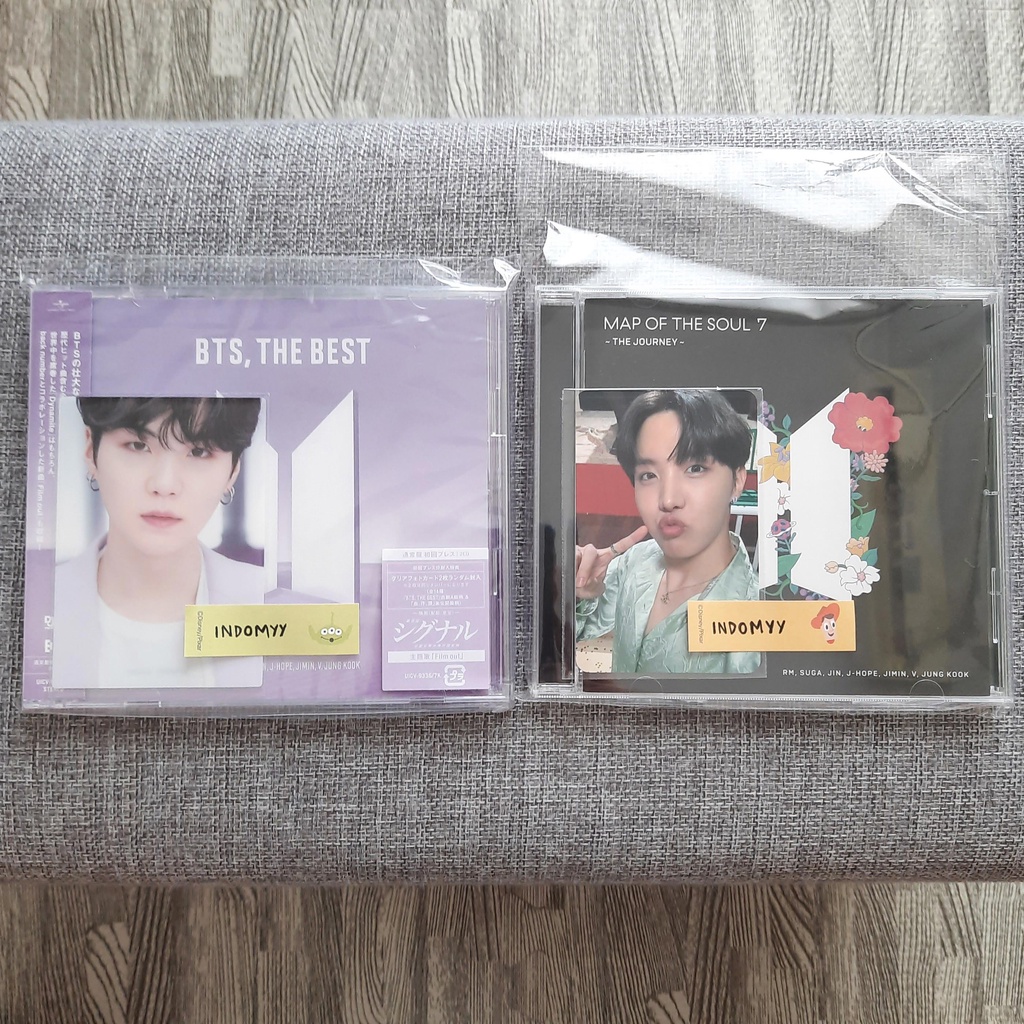 BTS THE BEST & MOTS THE JOURNEY Album Japan Suga Yoongi pc photocard bangtan official