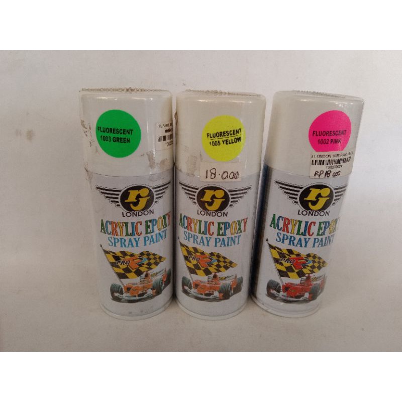 

Cat Semprot Rj London 150cc/Rj London Cat semprot Acrylic Epoxy,warna stabilo
