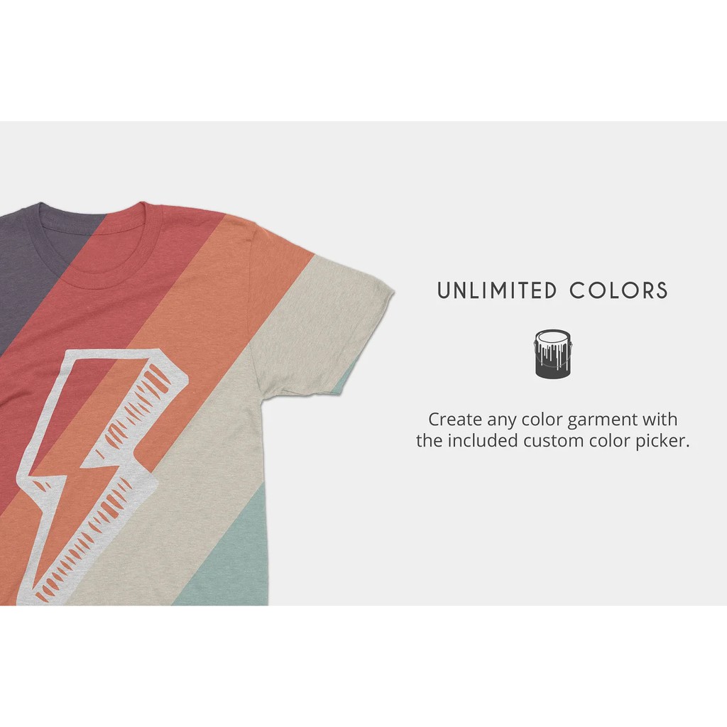 T-Shirt Unisex Mockups Set - Photoshop