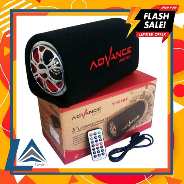 (LA FAVORITE). Speaker Advance T101BT Speaker Aktif Bisa Untuk Mobil - Spealer Advance T101-BT Wirel