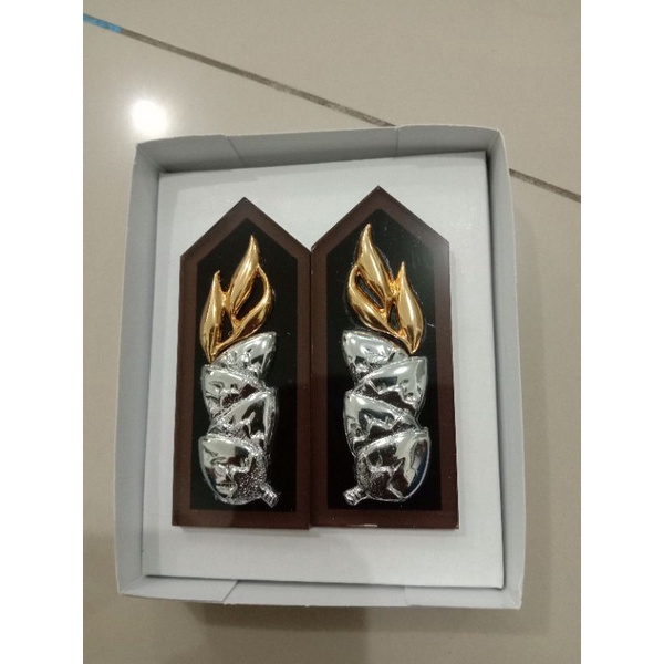 monogram polri full mika akrilik
