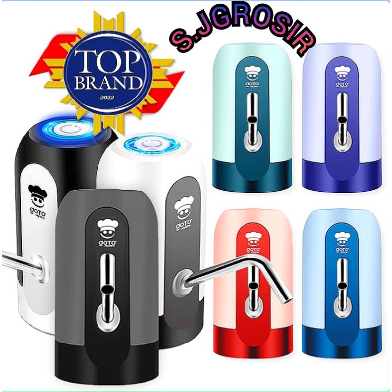 (ORI)GOTO Pompa Galon Elektrik Hydro BIG BATTERY Suara Halus